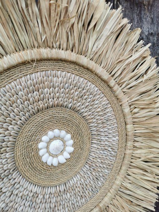 decoration-juju hat-coquillages-cauris-bali