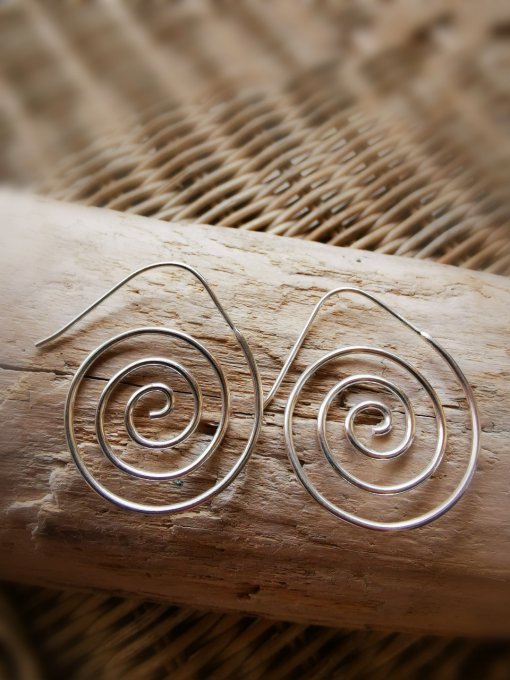 boucles-oreilles-argent massif-argent 925-Bali