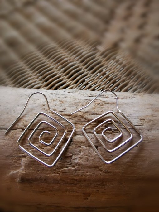 boucles-oreilles-argent massif-argent 925-Bali