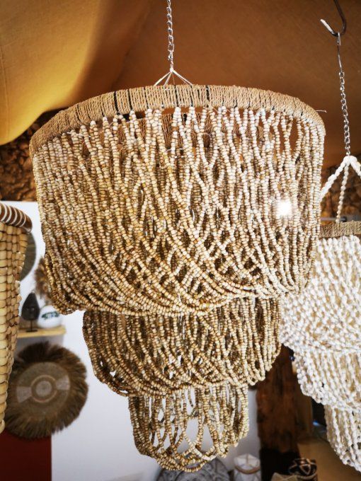Suspension en perles