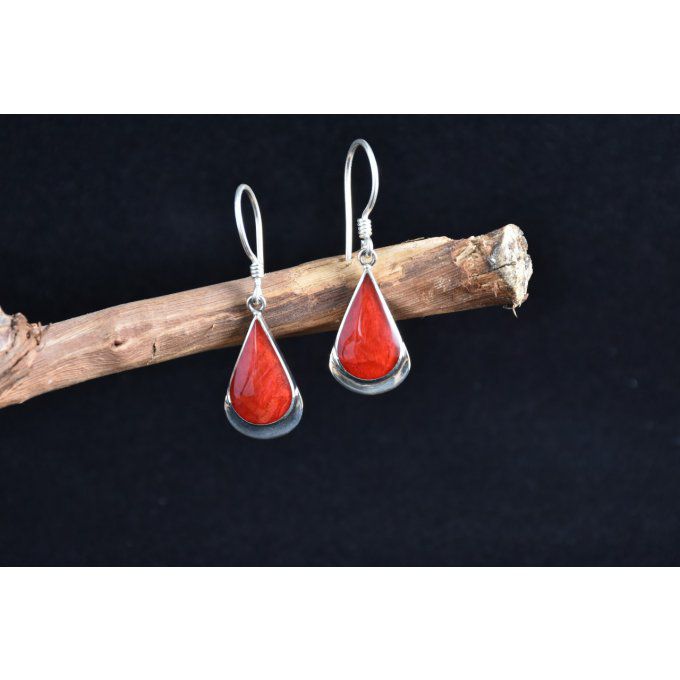 boucles-oreilles-argent massif-argent 925-Bali-nacre