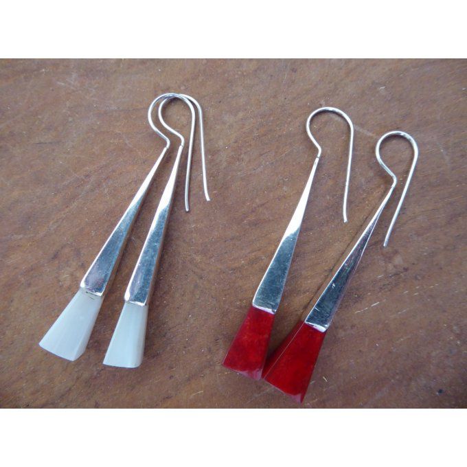 boucles-oreilles-argent massif-argent 925-Bali-nacre 