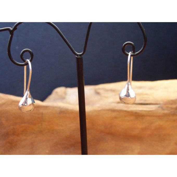 Boucles d'oreilles argent 925 Bali Perak 10