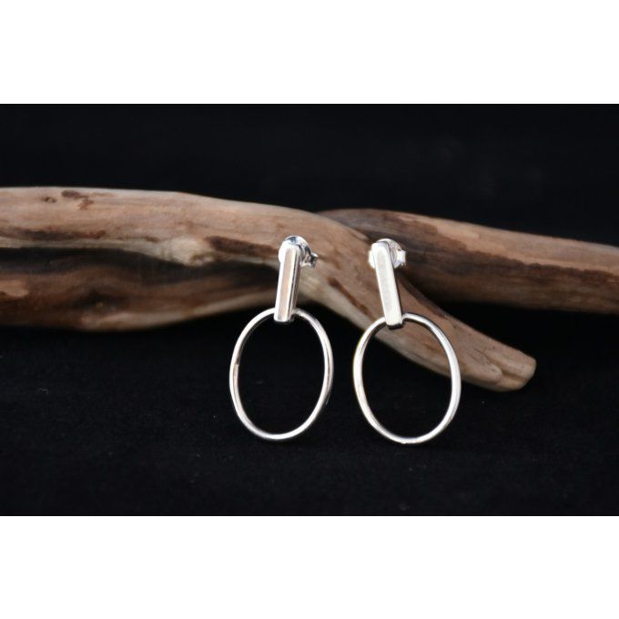 Boucles d'oreilles en argent 925 Bali