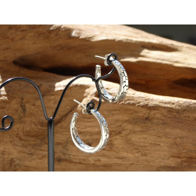 boucles-oreilles-argent massif-argent 925-Bali