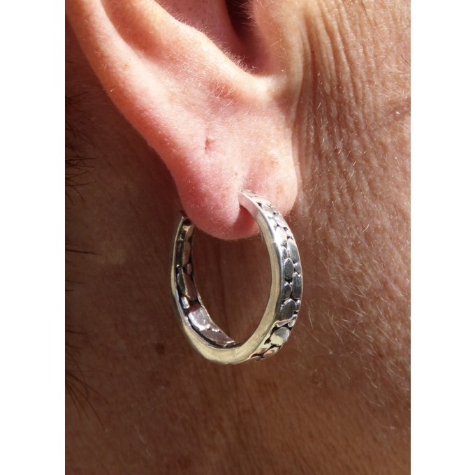 boucles-oreilles-argent massif-argent 925-Bali