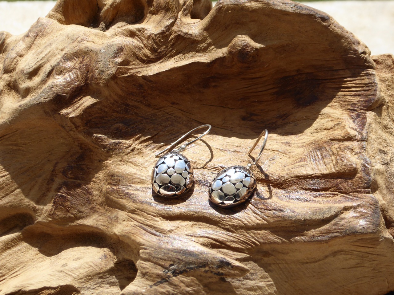 Boucles d'oreilles argent (suite)